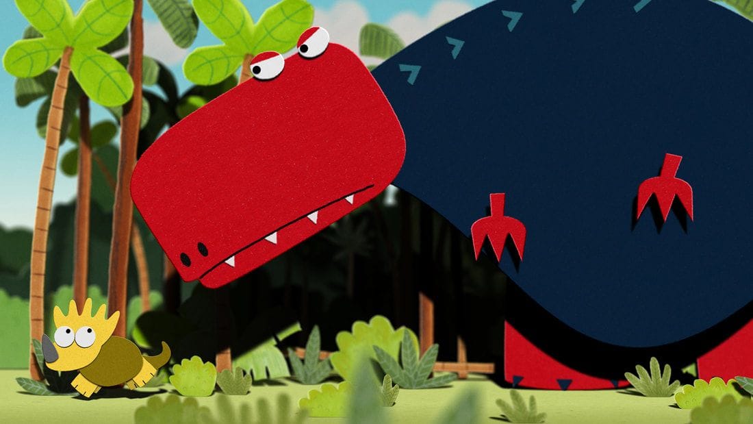 Stillbild ur filmen Bellysaurus