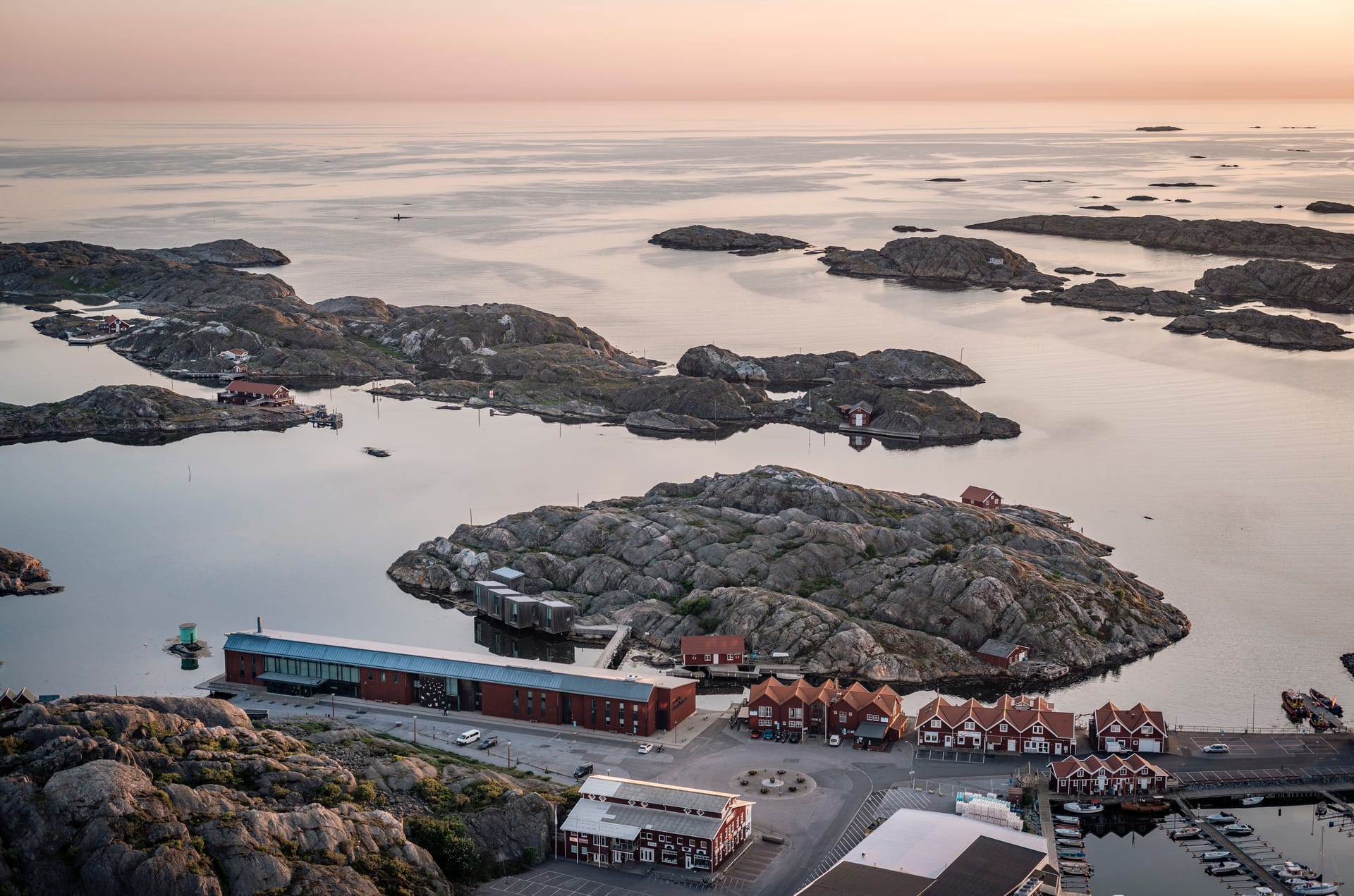 Bild på museet vid havet